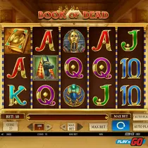 BoomerangBet - Book of Dead Slot - Egipto nuotykiai