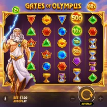 BoomerangBet - Gates of Olympus - Grandinės reakcijos