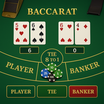 BoomerangBet - Baccarat - Paprastas žaidimas
